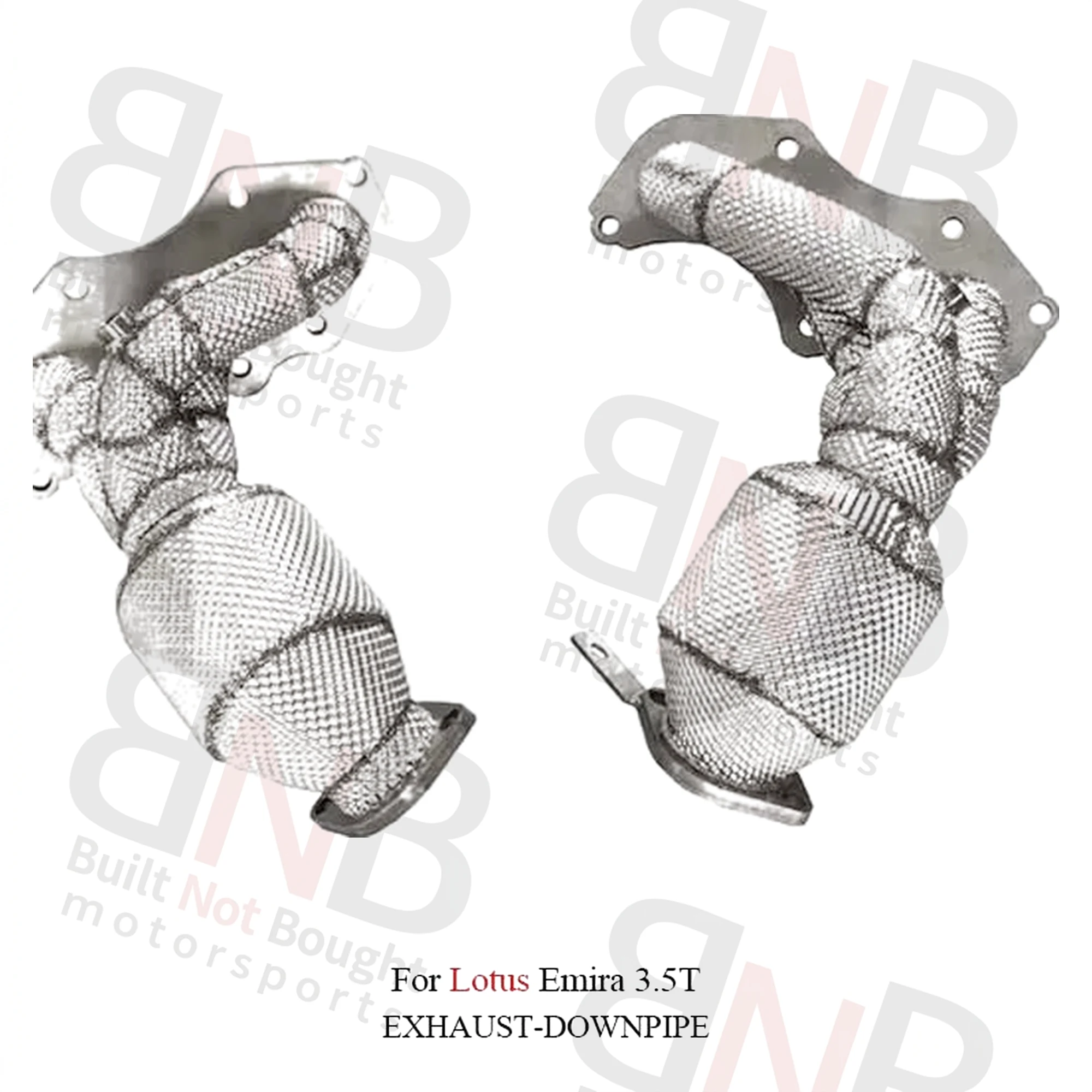 BNB Titaniumz Stainless Steel Exhaust Header for Lotus Emira 3.5T