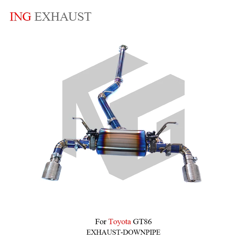 BNB Titaniumz Catback Exhaust for Toyota GT86 2.0L Titanium Valved Muffler
