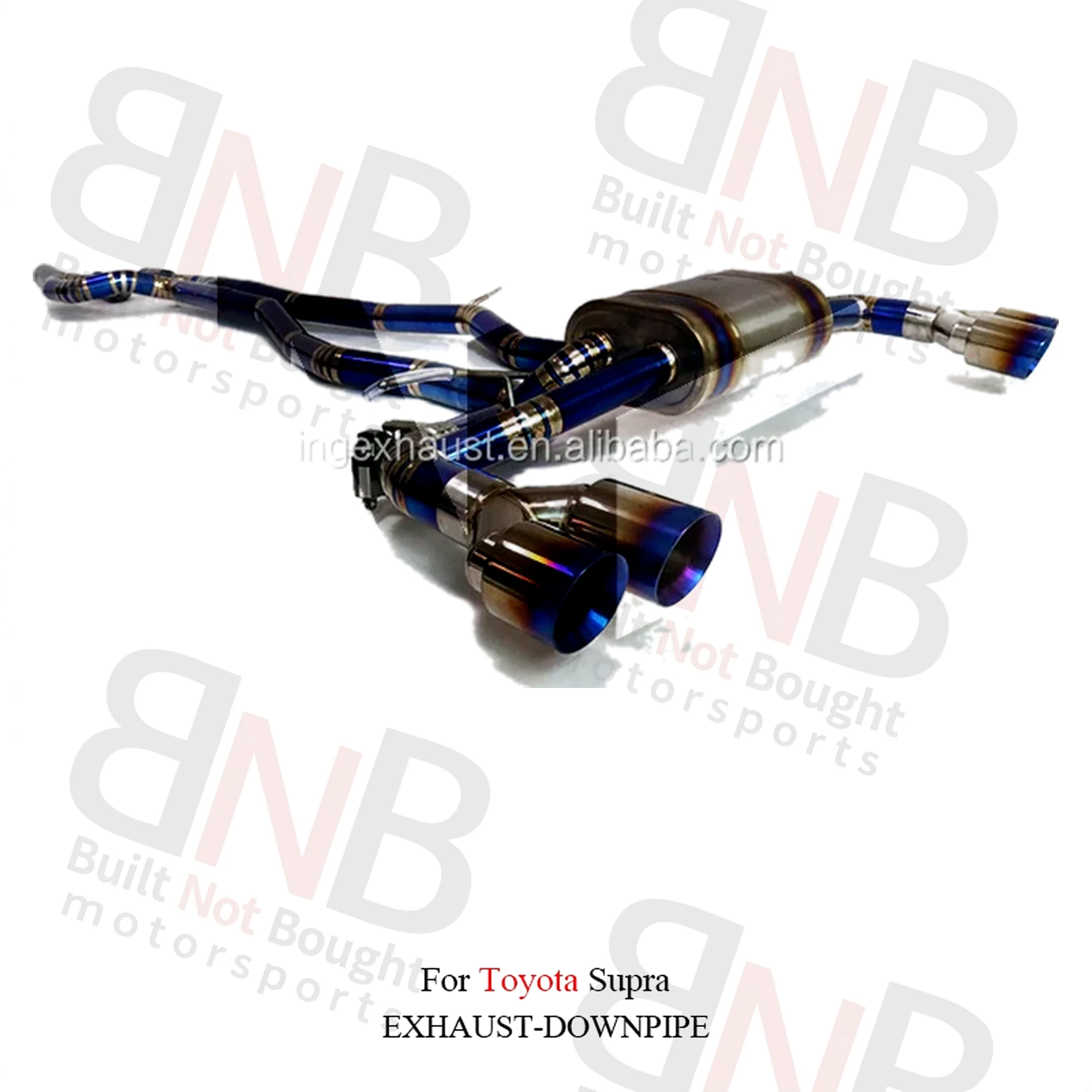 BNB Titaniumz New Trend Titanium Alloy Catback Exhaust for Supra A90 2021+