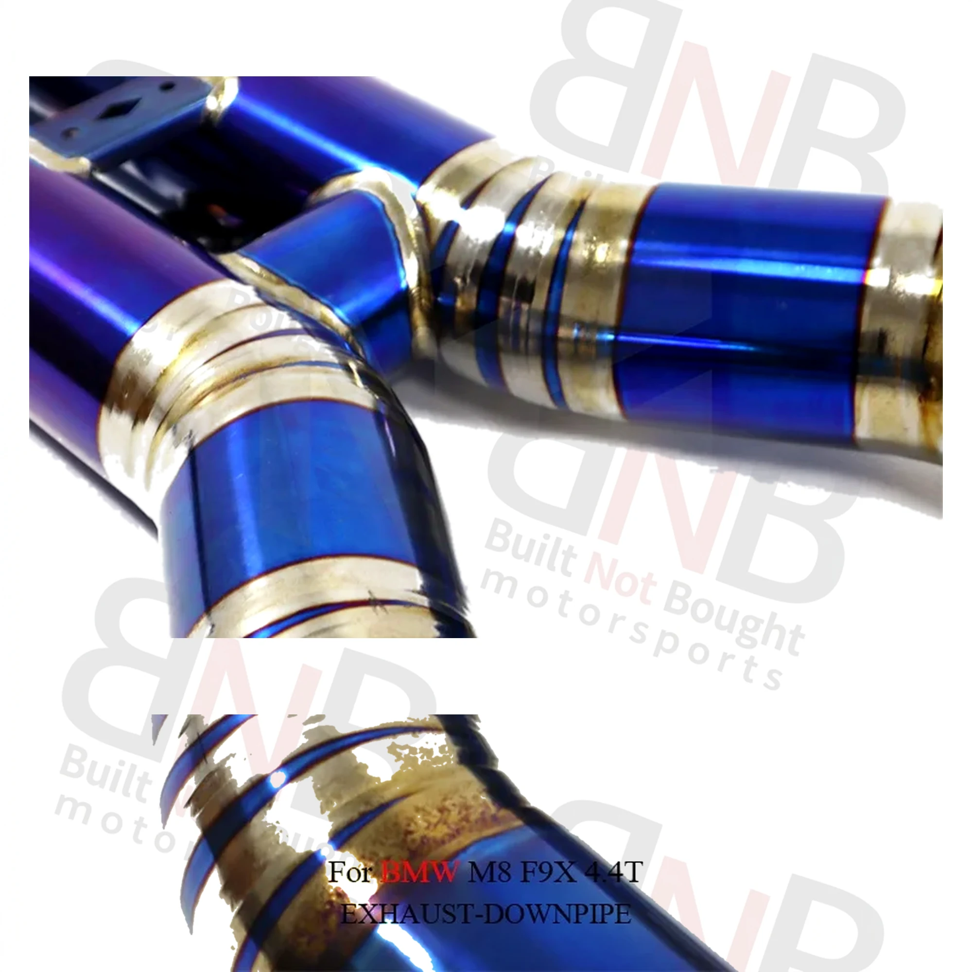 BNB Titaniumz Titanium Catback Exhaust Pipe Variable Valve BMW M8