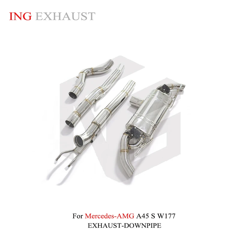 BNB Titaniumz Catback Exhaust System for AMG A45 2.0T with Electronic Valve