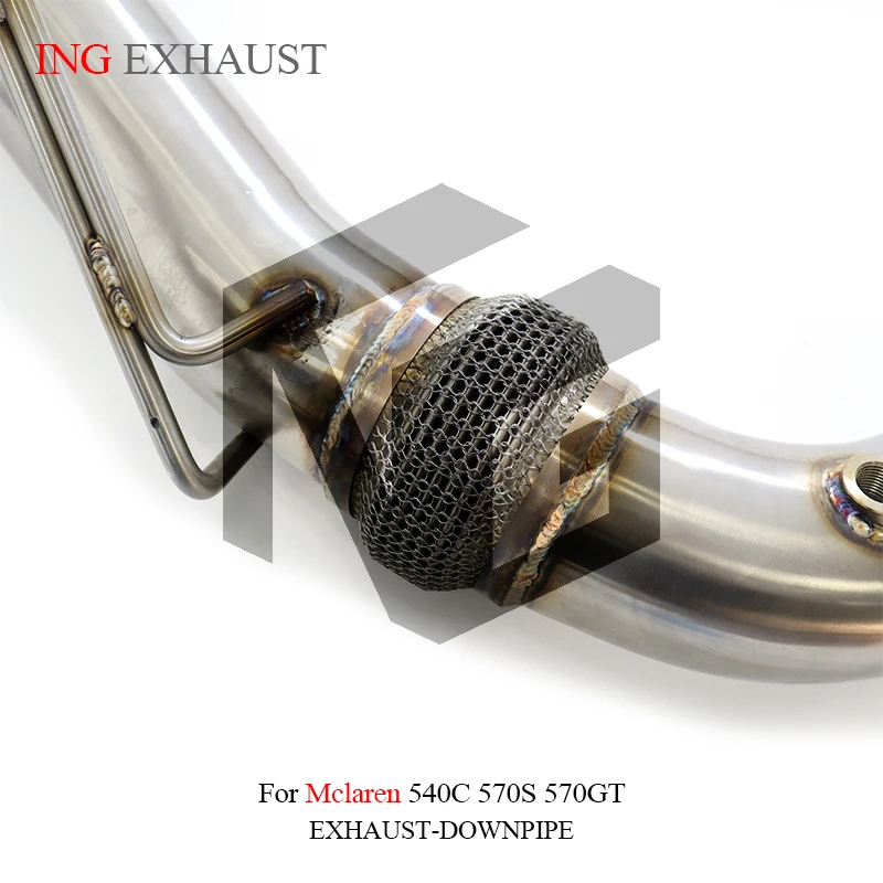 BNB Titaniumz Downpipe Exhaust for McLaren 570S 540C 570GT 3.8T V8